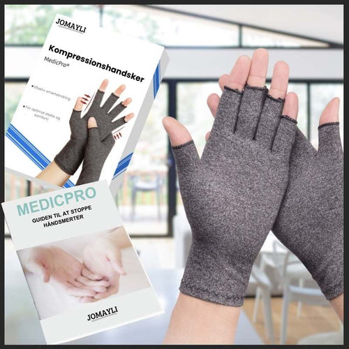 MedicPro® kompressionshandsker + GRATIS e-bog